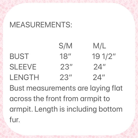 💗BLUSHING💗BLUSH SHAGGY FLUFFY FAUX FUR JACKET - Picture 8 of 8